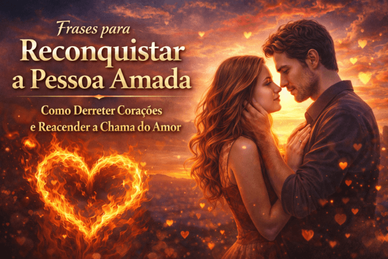 Frases para Reconquistar a Pessoa Amada