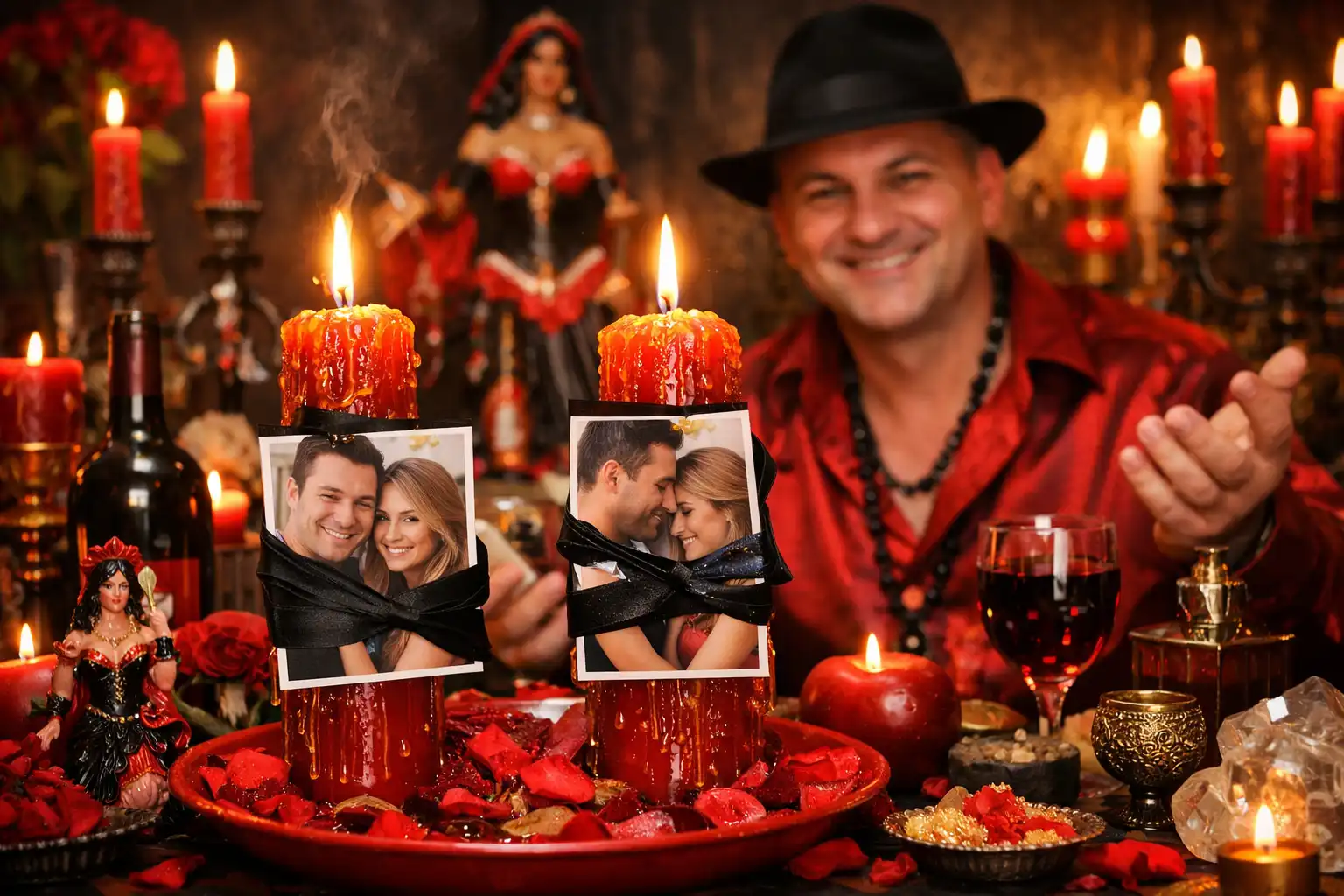 Ritual de amor com Pomba-Gira