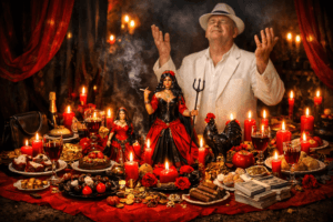 Ritual de Pombagira à noite