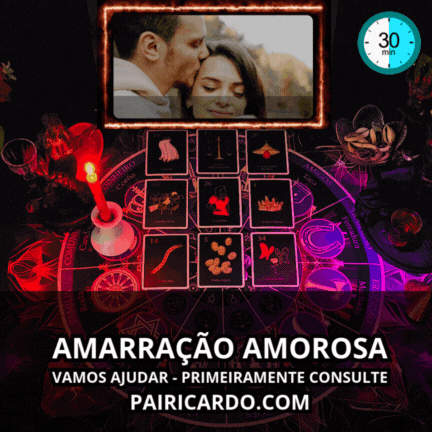 Amarração Amorosa - Consulta grátis online agora.